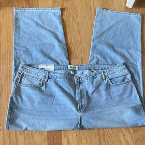 Seven7 women’s Light Blue Straight Jeans size 24W brand new with tag